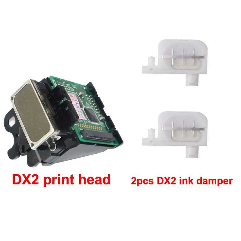Для epson dx2 печатающая головка цвет + 2 самосвала для 1520k сопло принтера pro 3000 7000 Roland