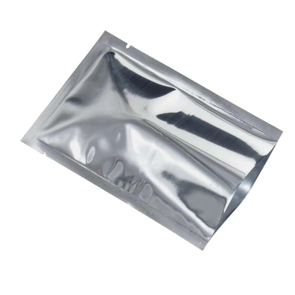 

DHL Wholesale 5*7cm(2''x2.75'') Mini Open Top Mylar Foil Bags Heat Seal Aluminum Foil Package Bag Medicine Pill Vacuum Pack Bag