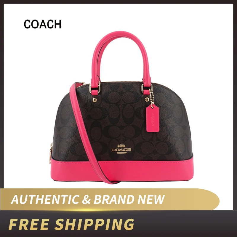 Coach dames Schouder Geneigd Schouder Handtas Mini Sierra Satchel Purse F27583/F66878/F51664 Coach dames Schouder Geneigd Schouder Handtas Mini Sierra Satchel Purse F27583/F66878/F51664