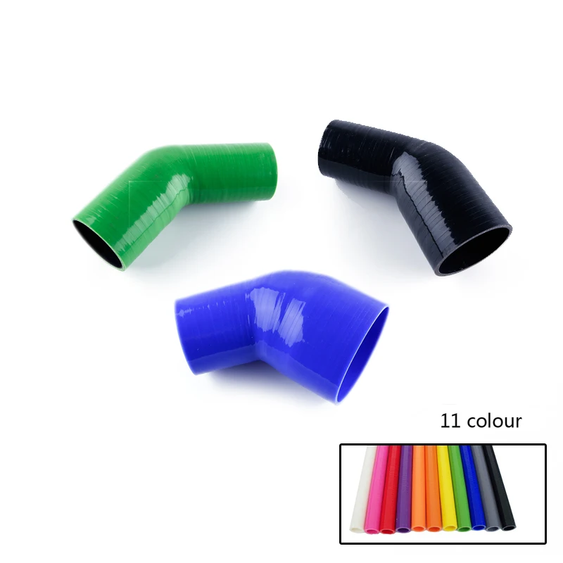 45 degré 80mm id bleu silicone coude turbo intercooler radiateur tuyau de fluide de refroidissement tuyau 45 degré 80mm id bleu silicone coude turbo intercooler radiateur tuyau de fluide de refroidissement tuyau