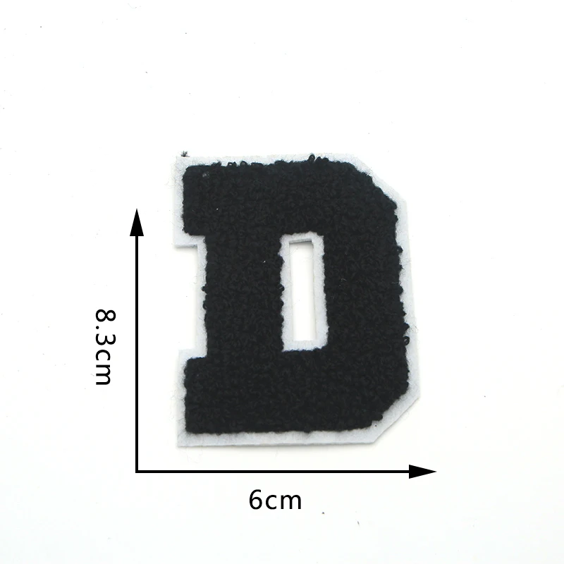 1 шт. полотенца вышитые патчи для одежды пришить Аппликация бренд патч DIY исправление мотив аппликация из букв алфавита M G A P D E N K