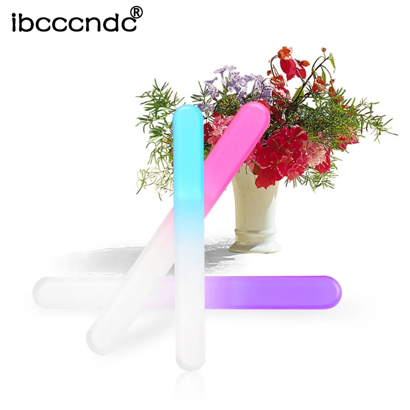 4pcs/lot Professional Glass Buffer Durable Crystal Glass Nail File