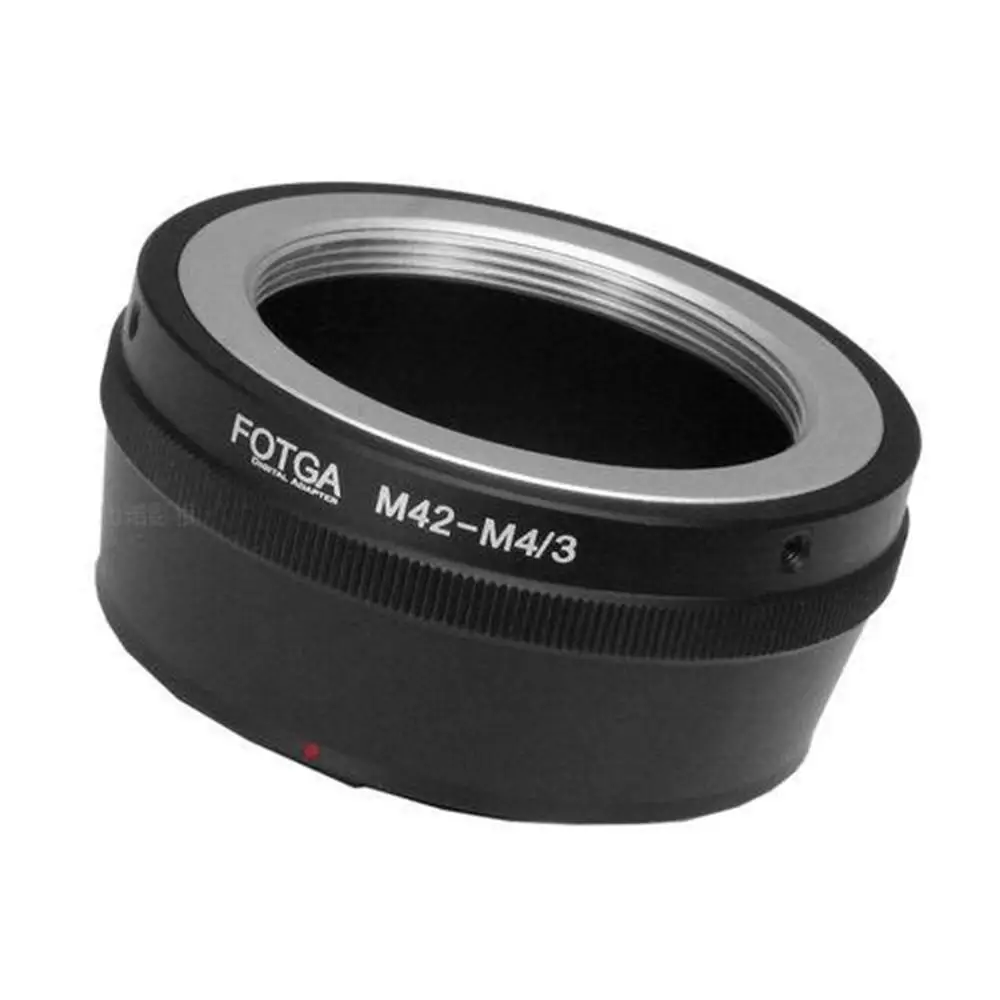 M42-M4//3 Adapter Ring for M42 Lens to Micro 4//3 Mount Camera Lens Adapter for Olympus Panasonic DSLR Cameras