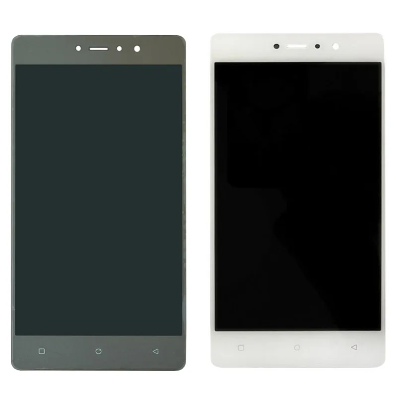 

For Gionee S6s LCD Display With Touch Screen Digitizer Glass Combo Assembly Replacement Parts Black White Gold 5.5 inches