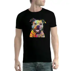 Pit Bull Love Friendly Dog Мужская футболка XS-5XL2019 модный бренд 601% хлопок печатных Круглый вырез футболки дешевые оптом