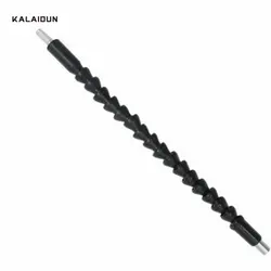 Kalaidun 295 мм электроники сверла черный гибкий вал биты расширением Отвёртки держатель бит связаться ссылка для электроники дрель