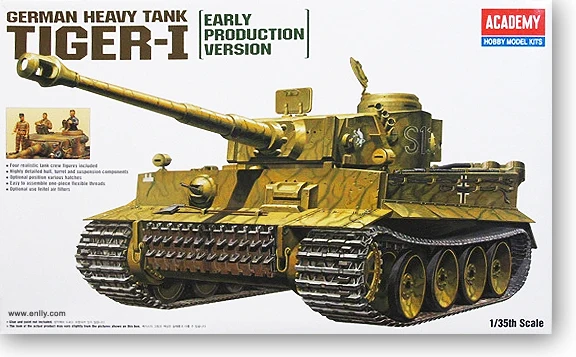 

1/35 German Tiger I Heavy-duty Tank (initial Type) 13264