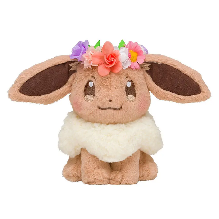 Новые Аутентичные японская аниме игра Пикачу и Eievui Пасхальный Eevee плюшевые куклы мягкая игрушка ограниченная плюшевая кукла игрушка подарок