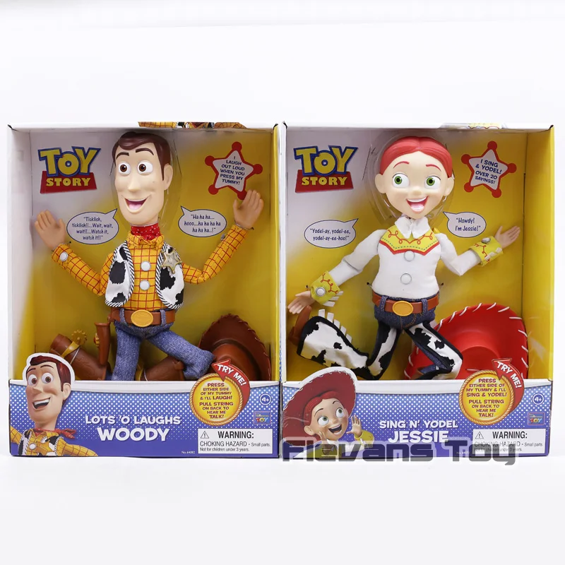 Toy Story Talking Woody / Jessie PVC Action Figure ...