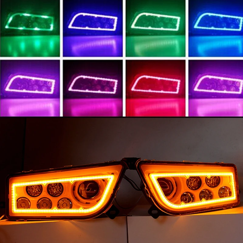 RZR LED Headlights ATV Part POLARIS RZR 1000 XP Bluetooth APP Control