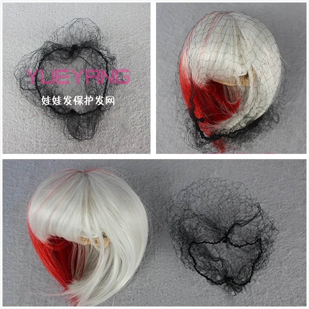 

50Pcs/lot BJD SD Hair Wigs Protective Nets for 1/3 1/4 1/6 all Size Doll Wigs Protection DIY Doll Accessory Wig Protecting Net