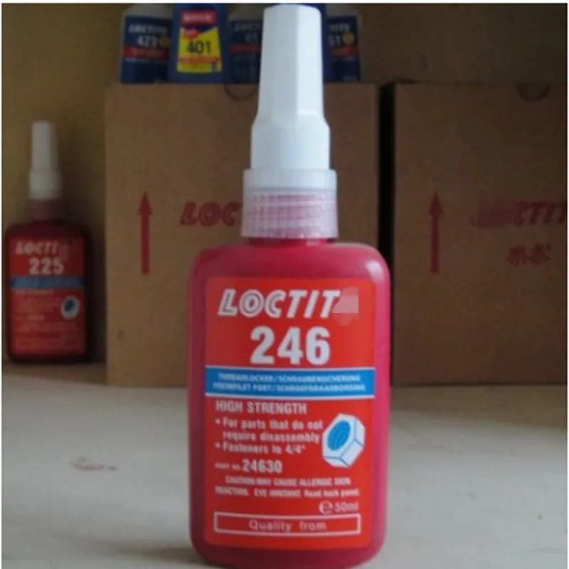 Free shipping loctite 246 glue High temperature resistant screw glue