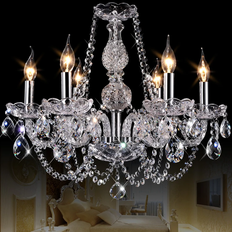 Modern Luxury K9 Crystal Chandelier Lighting LED Pendant ...