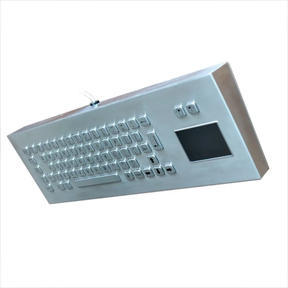 Прочный промышленный PS/2 или USB интерфейс из нержавеющей стали настольная