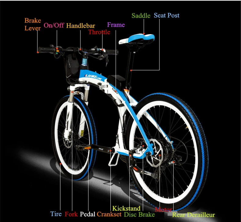 Cheap Lankeleisi Electric Bicycle, Folding Bike, 26 inches, 36/48V, 240W, Disc Brake, Fast-folding, Mountain Bike 14 Cheap Lankeleisi Electric Bicycle, Folding Bike, 26 inches, 36/48V, 240W, Disc Brake, Fast-folding, Mountain Bike 14