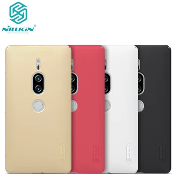 

10pcs wholesale Nillkin Super Frosted Shield Case For Sony xperia xz2 premium PC Hard Back Cover Case For Sony xz2 premium case