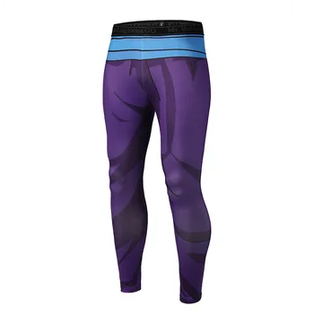 

2018 spring 3D tight Gym Leggings Pants Compression Tights Quick Dry Leggings Hombre Fitness Sweat Bodybuilding Running Pants