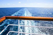 Fundos de convés do navio de cruzeiro para venda náuticas photo backdrop Computador impresso Vinil pano de Alta qualidade