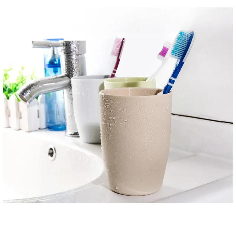 

2019 new HOT Travel Mug Office Coffee Tea Water Bottle Cups Straw Plastlc Cup toothbrush cup kubek na szczoteczki