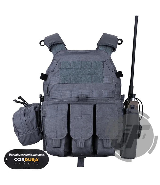 Emerson Тактический модульный MOLLE LBT-6094A несущая пластина EmersonGear LBT 6094A боевой жилет w/M4 M16 5,56. 223 сумки для журналов - Цвет: WG