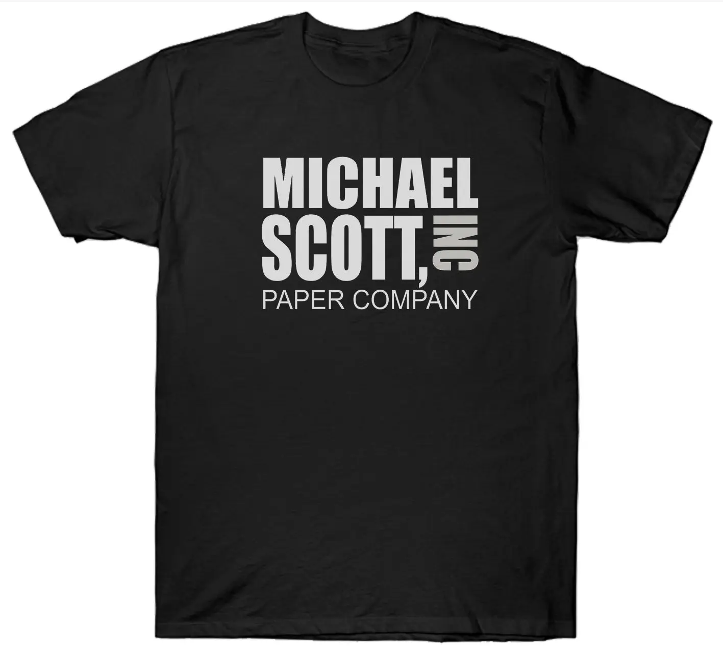 

MICHAEL SCOTT PAPER COMPANY INC T SHIRT THE OFFICE TV SHOW DUNDER MIFFLIN Harajuku Fashion Classic Unique free shipping