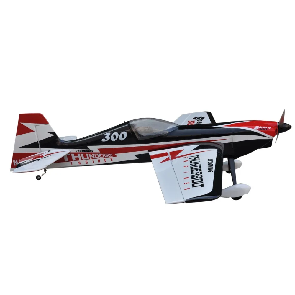 Flight Sbach 300 55 дюймов 3D Электрический пробкового дерева 3D Летающий RC самолет с неподвижным крылом модель