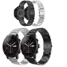 Для amazfit acessorios спортивный ремешок из нержавеющей стали для Xiaomi Huami Amazfit PACE Смарт-часы сменный ремешок Smartwatch correa