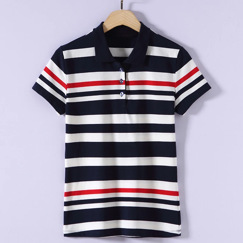 

KEQI 2018 National style cotton t shirt Women Crimping sleeve Striped/flowers print tees casual t-shirt color free ship 2007