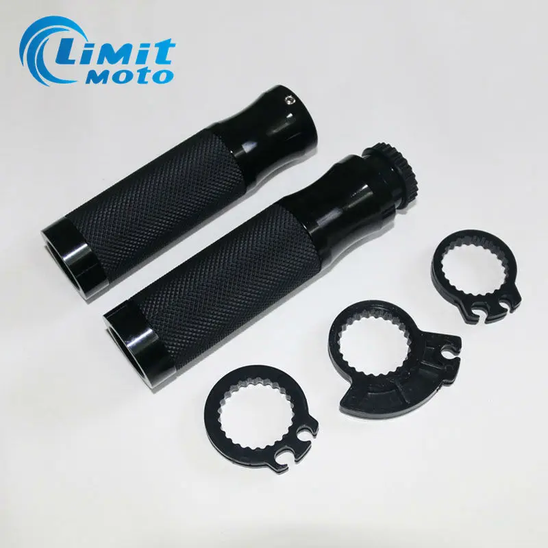 

CNC Motorcycle 3 adjust grips 7/8 '' 22MM aluminum alloy handlebar handle bar grip universal for Honda Suzuki Yamaha TMAX
