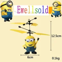 Ewellsold Mini RC Helicopter Induction Flying Remote Control drones Kids Electronic Toys Free shipping