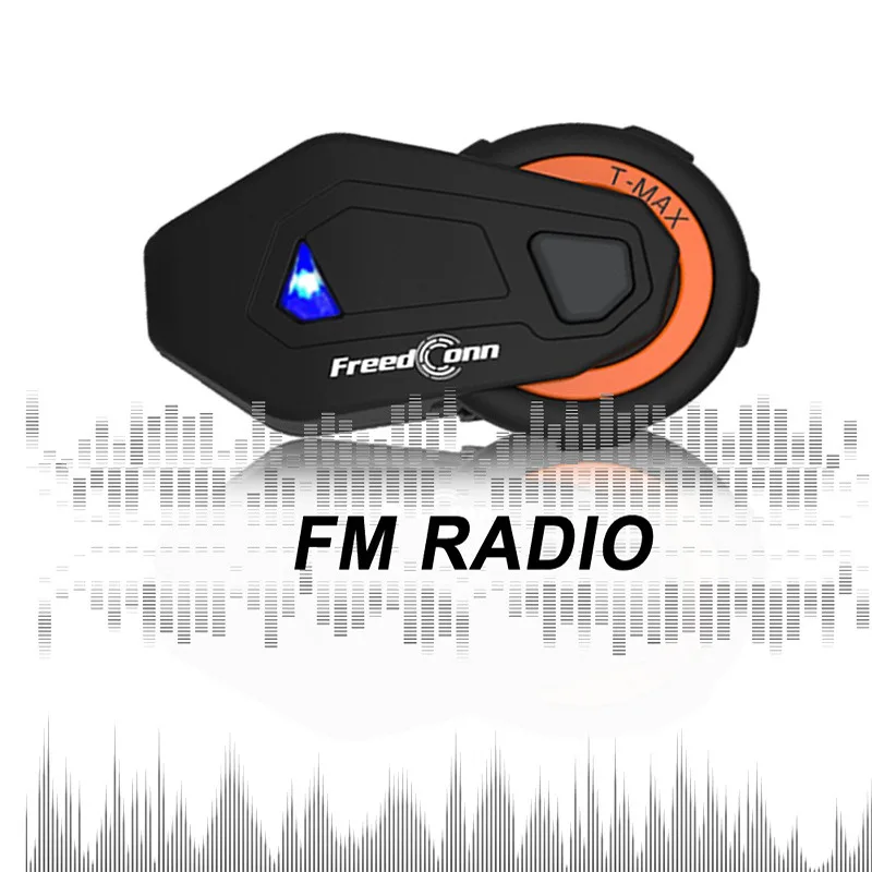FreedConn 1000M T-Max мотоцикл группа говорящая Система 6 всадников BT домофон с FM радиошлем домофон гарнитура
