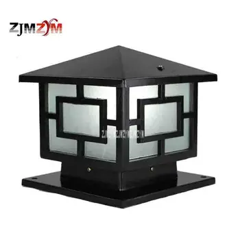 

2PCS FLWQD-0527 25CM Wall Lamp Post European Square Lamps LED Outdoor Courtyard Gate Lights Villa Garden Waterproof Post Light