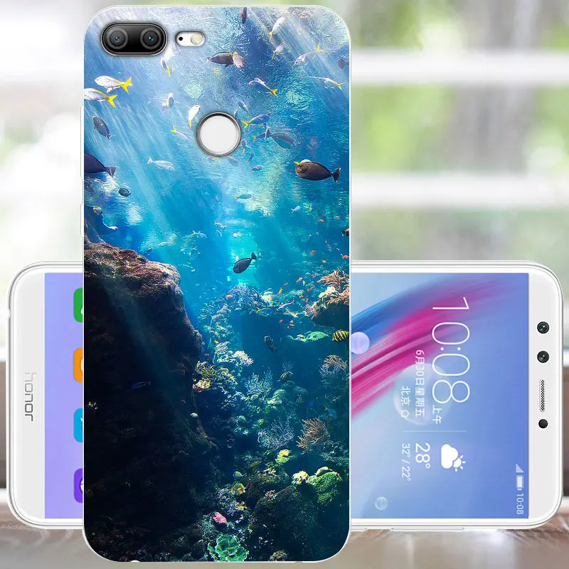 HDY Чехол для huawei Honor 9 Lite, силиконовый чехол, мягкий защитный чехол для Honor 10 9 Lite 9i, задняя крышка для телефона huawei Honor 10, чехол - Цвет: HDY