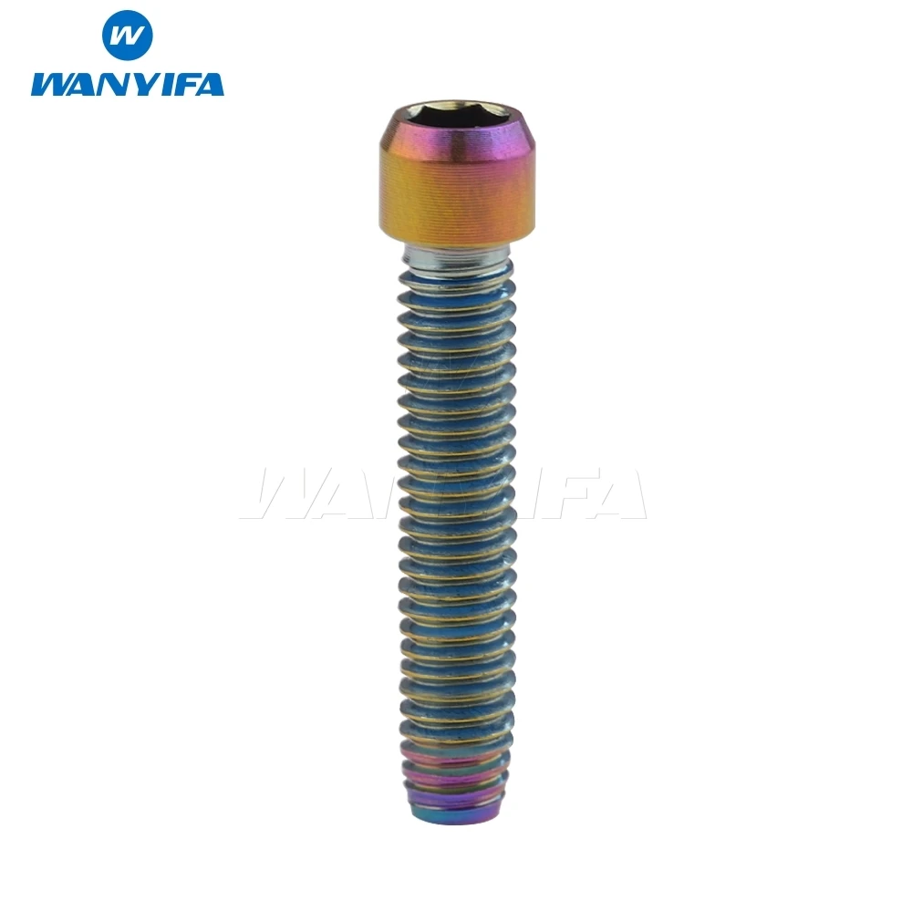 Титановый болт Wanyifa M4 x 10 13 5 15 20 25 мм шестигранный ключ маленький винт для