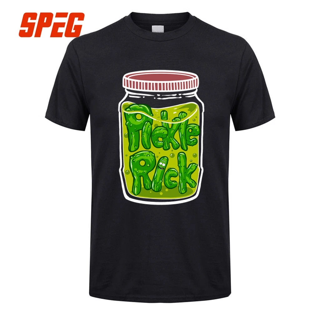 I'm Pickle Rick Can Rick and Morty Men's Pre-Cotton Short Sleeve Cool Tees Tops T-Shirt Clothes Hot Selling Adult Create T Shirt
