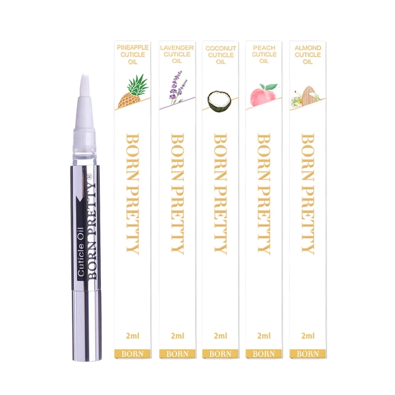 

BORN PRETTY Nail Cuticle Oil 2ml Fruit Flower Flavor Manicure Nail Art Nutrition Treatment Care Tool