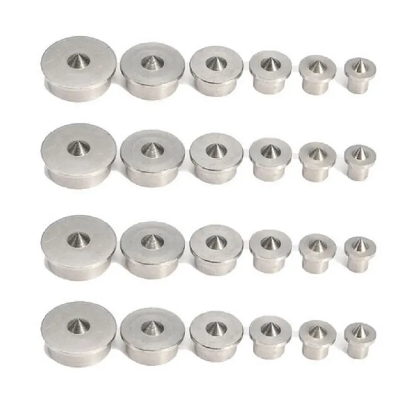 

6pcs Dowel Drill Centre Point Pin Wood 4~12mm Dowel Tenon Drill Hole Tool