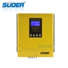 Suoer【 Hybrid Inverter 】 Low Frequency 12V DC to 220V AC 1000W Pure Sine Wave 30A PWM ControllerWith AC Charger 20A(PL-1KVA) ► Photo 1/6