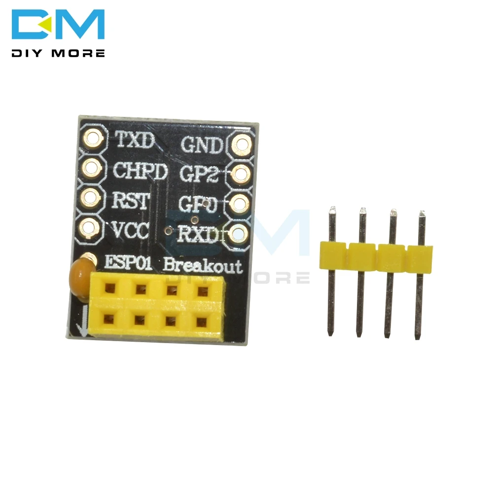 5 шт. для ESP 01 Esp8266 01S модель ESP8266 серийный макетный адаптер WiFi трансивера модуль