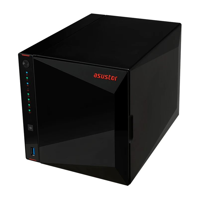 ASUSTOR AS5304T 4-bay бездисковый nas, nas сервер nfs Сетевое хранилище Облачное хранилище, файловый сервер, 3 года гарантии