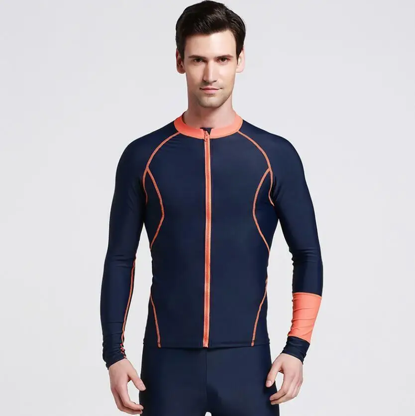 

High Quality Winter Swimming Surfing Spearfishing Wetsuit Men Scuba Diving Long Sleeve Tops For Cold Water
