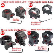 1 пара, низкий/высокий профиль, 6 болтов, 30 мм/25,4 мм, кольца для прицела, 20 мм, Пикатинни, Вивер, крепление для винтовки, крепление для прицела, аксессуары для охоты, Каза