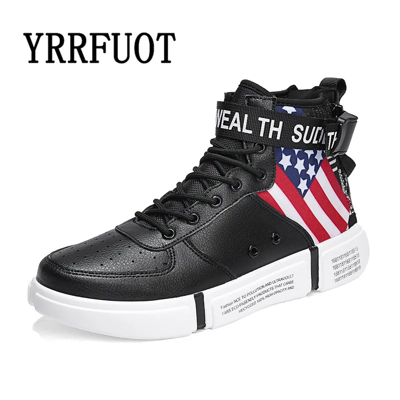 

YRRFUOT 2019 Spring New Fashion Men Shoes High Quality Outdoor Trend Men's Casual Shoes Comfortable Non-slip Man Flats Sneakers