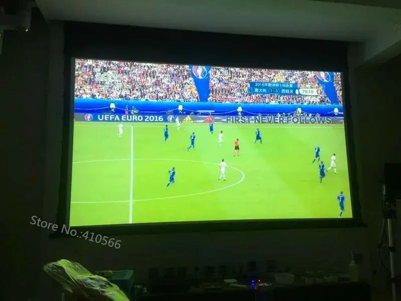 Motorized Tab-tension projection screen pic 33