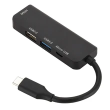 1080P type C к HDMI USB концентратор USB2.0/USB3.0/HDMI/Micro USB адаптер для Ipod с ТВ-боксом смартфон для компьютера и проектора ТВ