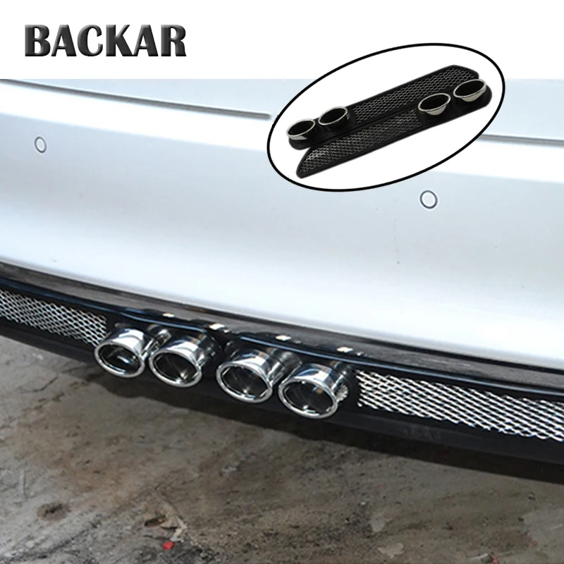 

Backar For Hyundai I30 IX35 Nissan Juke Subaru Suzuki Vitara Swift Opel Insignia Accessories Car Styling Carbon Exhaust Stickers