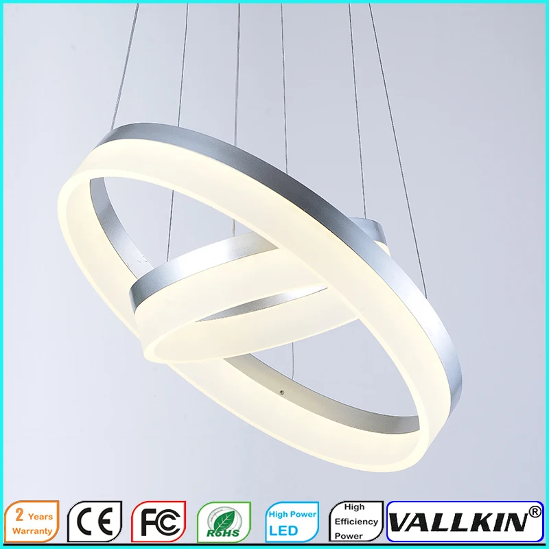

LED Pendant Lighting Modern Hanging Lamps Light Fixtures with D6080CM  Ac 100 to 240v CE FCC ROHS LED VALLKIN LIGHTING