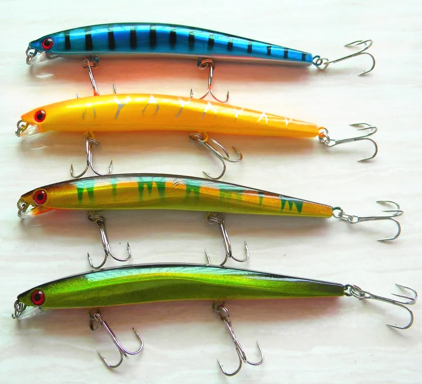 20pcs Fishing minow Lures 13CM 13.9G artificial lures Crank lure