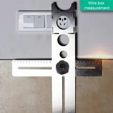 Многофункциональная плитка локатор перфоратор Tapper Регулируемая плитка крепления украшение аксессуар измерительный циркуль для строительства