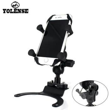

For YAMAHA YZF-R1 YZFR1 1998-2014 YZF-R6 YZFR6 1998-2016 YZF R1 R6 Motorcycle GPS Navigation Frame Mobile Phone Mount Bracket